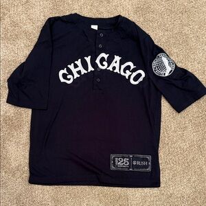 Chicago white Sox 125th anniversary tee shirt adult medium